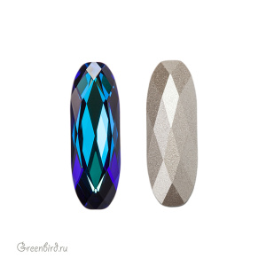 Swarovski 4161 Удлиненный Овал 15x5мм, бермуда синий (#001BB), 1 шт.