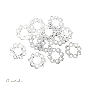 Пайетки LM Paris Fantasy 1198R – Argent, 10 шт (#LMFAN_32)