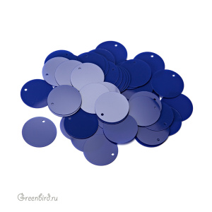 Пайетки Motivo M66 16мм – Blu Elettrico (#6774)