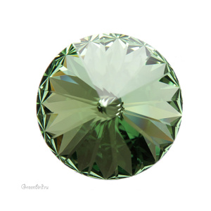 Swarovski 1122 Риволи 12 мм, перидот (#214), 1 шт.