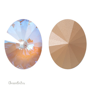 Swarovski 4122 Овал Риволи 18x13,5 мм, капучино делайт (#001L133D), 1 шт.