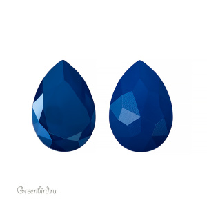 4327 Pear Flat 30х20 мм – Lacquer Royal Blue (#001L110S)