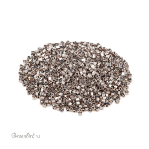 Бисер MIYUKI Delica Hex Cut шестиугольный 15/0 (#38), 4,5 г