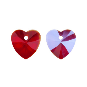 Crystalbird 6228С подвеска Heart 10 мм – Light Siam SHIM (#227SHIM), 1 шт. (#CBPN-0033)