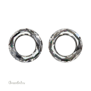 4139 Ring Fancy Stone 14 мм – Crystal (#001)