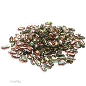 Rizo 2,5x6mm, Copper/Peridot, 10 гр (#C50510)