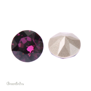 Swarovski 1088 Шатон SS45, аметист (#204), 1 шт.