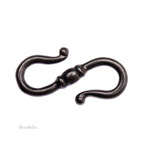 S-замок "Классик S", gunmetal, 1 шт. (#TC-6147)