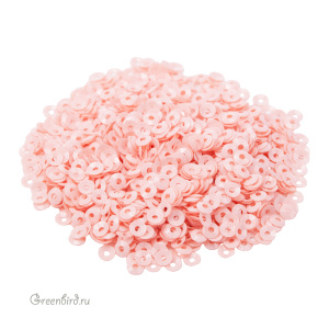 Пайетки 3мм чаша Rosa Baby (#3344)