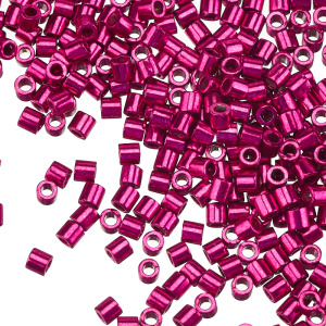 Бисер TOHO Treasures #3 (8/0) металлизированный золотом, Galvanized Orchid (#563), 10 г