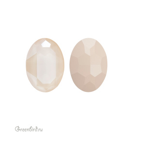 4127 Oval Fancy Stone 30х22 мм – Lacquer Ivory Cream (#001L106S)