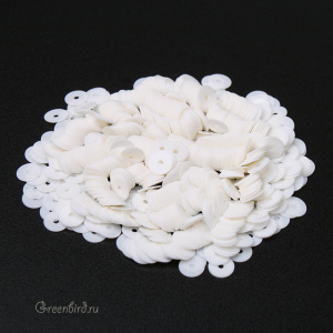 Пайетки LM Paris 4мм плоские 6001 (#LM58)