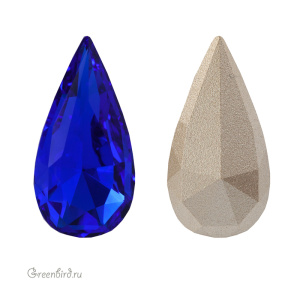 Swarovski 4322 Капля 22х11 мм, величественный синий (#296), 1 шт.
