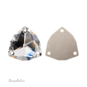 3272 Trilliant Sew-on Stone 28 мм – Crystal (#001) 3272 Trilliant Sew-on Stone 28 мм – Crystal (#001)