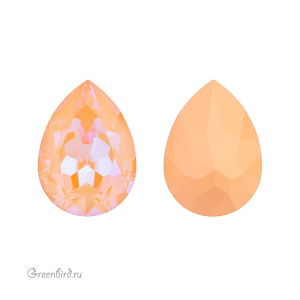 Swarovski 4320 Капля 18х13 мм, персиковый делайт (#001L140D), 1 шт.