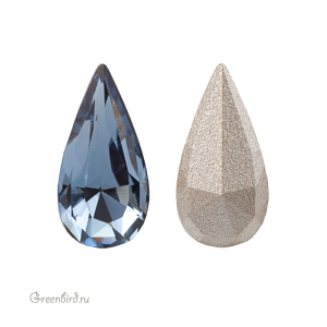 Swarovski 4322 Капля 10х5 мм, джинсово-синий (#266), 1 шт.