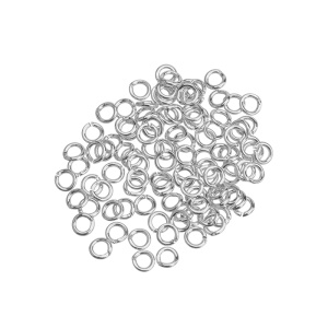 Соединительные кольца 3 мм, толщ. 0,6 мм, родий, уп. 2 г (#CN-RG-013R)