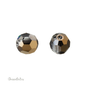 Swarovski 5000 Бусина круглая 6 мм, дорадо (#001DOR), 1 шт.