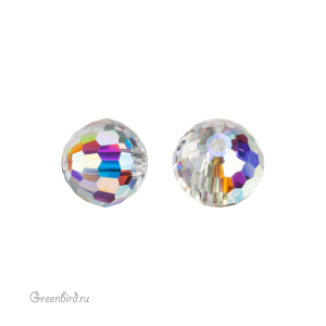 5003 Бусина круглая Disco Ball 6mm – Crystal AB (#001AB)