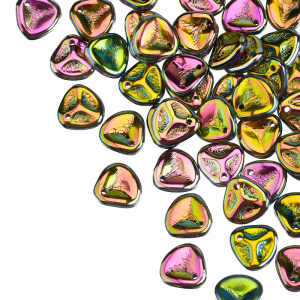 Rose Petals 8x7mm, Crystal Vitrail Full , 10 гр (#00030/28100)