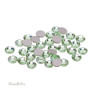 Swarovski 2088 Клеевые стразы круглые SS12, перидот (#214), уп. 36 шт.
