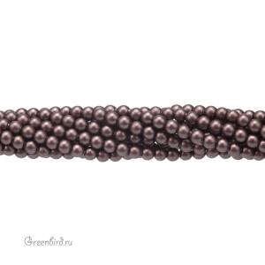 Swarovski 5810 Жемчуг 2 мм, бархатисто-коричневый (#951), уп. 50 шт.