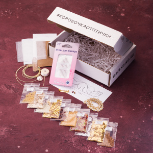 Фирменный набор для рукоделия GreenBird — «Загадай желание» от Татьяны Потаповой: золото