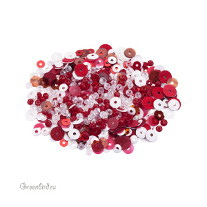 Микс ронделей и пайеток, 4,5 гр (#MIX11)