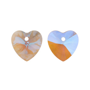 Crystalbird 6228C подвеска Heart 10 мм – Violet PS (#371PS), 1 шт. (#CBPN-0037)