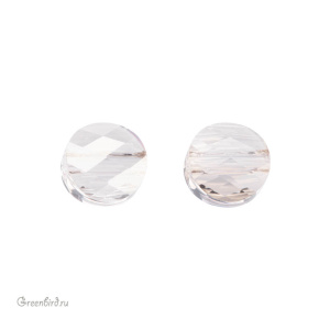 Swarovski 5052 Бусина Мини круглая 6 мм, серебристая дымка (#001SSHA), 1 шт.