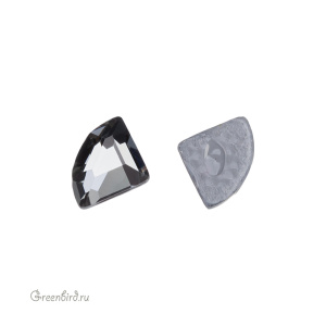 Swarovski 2715 Термостразы Коннектор 4 мм, серебряная ночь (#001SINI), 1 шт.