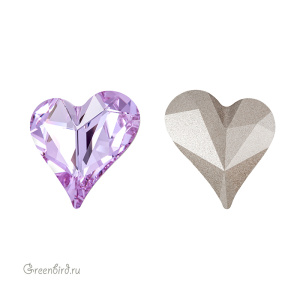 4809 Asymmetrical Heart Fancy Stone 17x15,5 мм – Violet (#371) 4809 Asymmetrical Heart Fancy Stone 17x15,5 мм – Violet (#371)