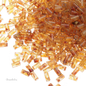 Бисер TOHO Bugle стеклярус 3 мм – Hybrid (#Y301F), 10 г