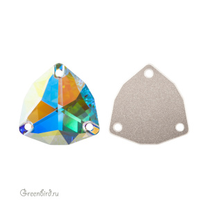 Swarovski пришивные 3272 Триллиант 20 мм, прозрачный радужный (#001AB), 1 шт.