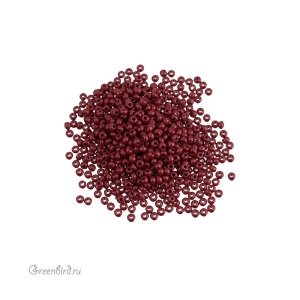 Бисер чешский PRECIOSA Czech круглый 11/0, OP MEDIUM BROWN (#93300), 10 г