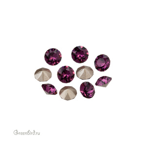 1088 Chaton SS22 – Amethyst (#204), 10 шт.
