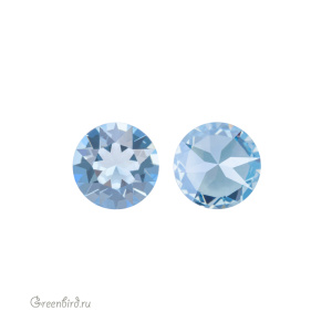 Swarovski 1088 Шатон SS29, аквамарин сияющий (#202IGNIT), 1 шт.