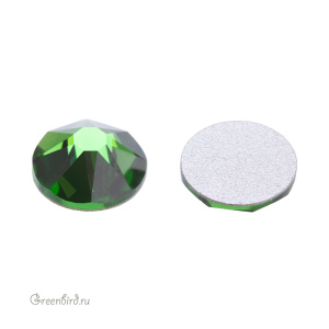Swarovski 2088 Клеевые стразы круглые SS34, папоротник зеленый (#291), 1 шт.