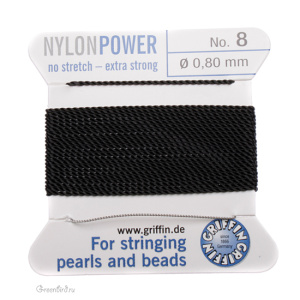 Griffin – нитки черные (#08)