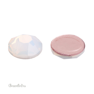 2078 Кристалл горячей фиксации Rose Flatback SS34 – White Opal (#234), 1шт.