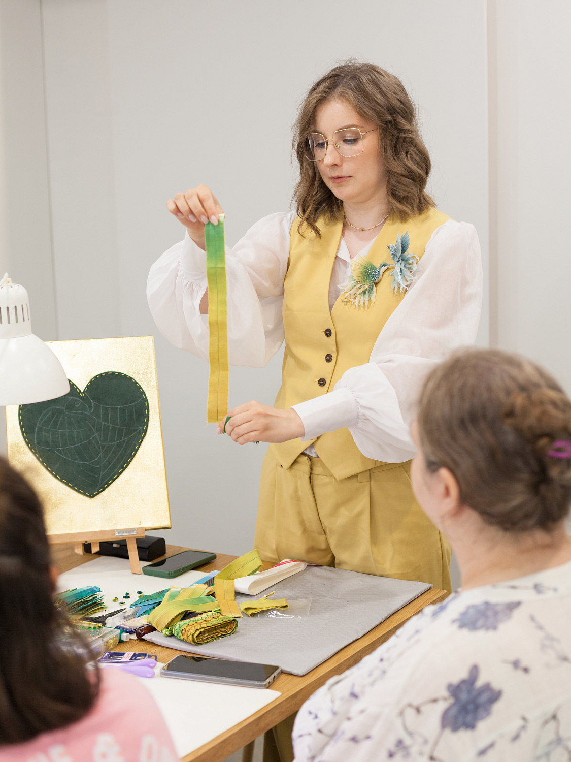 МАСТЕРШОУ Юлии Гориной в честь отĸрытия бисерного ĸафе ⭐️ Каĸ мы вместе воплотили эту идею и что у нас получилось