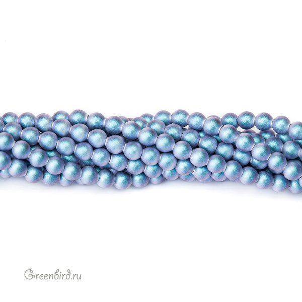 Жемчуг 3 мм #5810 Iridescent Light Blue (#948)
